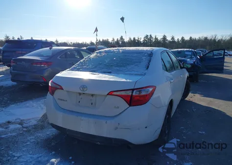 2016 Toyota Corolla Le z USA, uszkodzony, nr VIN 2T1BURHE7GC586942